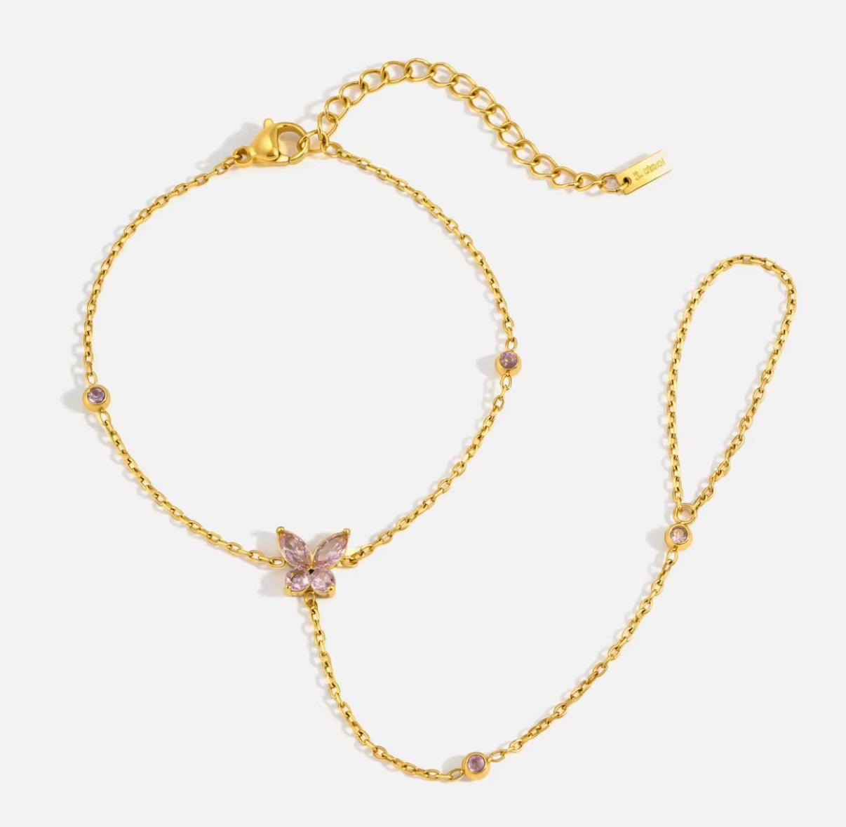 CHAINE DE MAIN PAPILLON