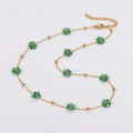 Collier Flora vert