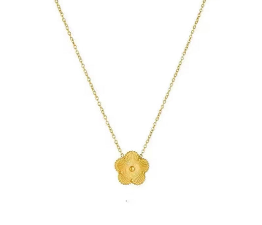 Collier clover gold