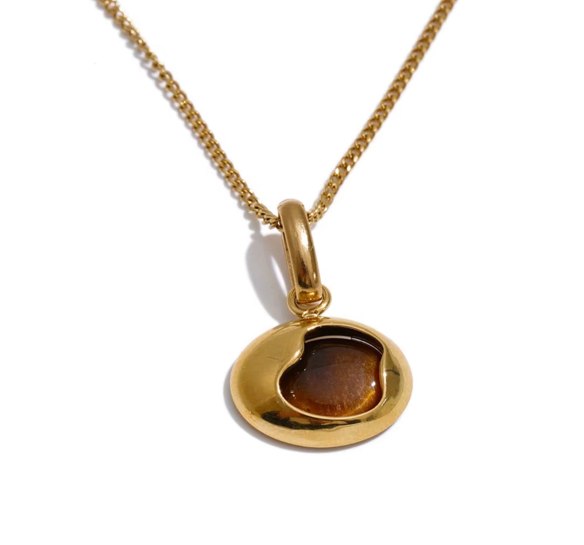 Collier chocolat