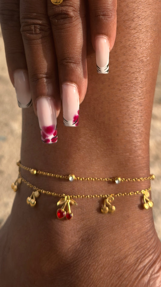 BRACELET DE CHEVILLE CHERRY