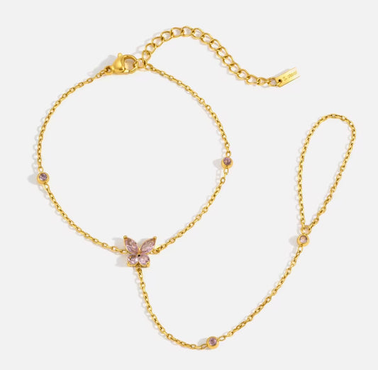CHAINE DE MAIN PAPILLON
